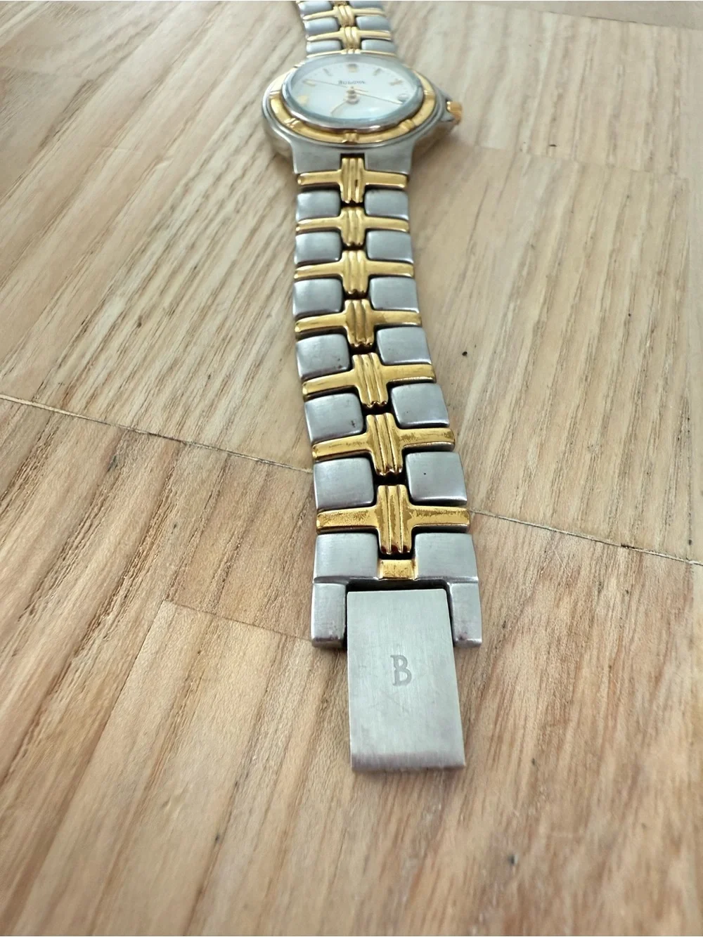 Bulova ladies two tone classics watch NEW BATTERY